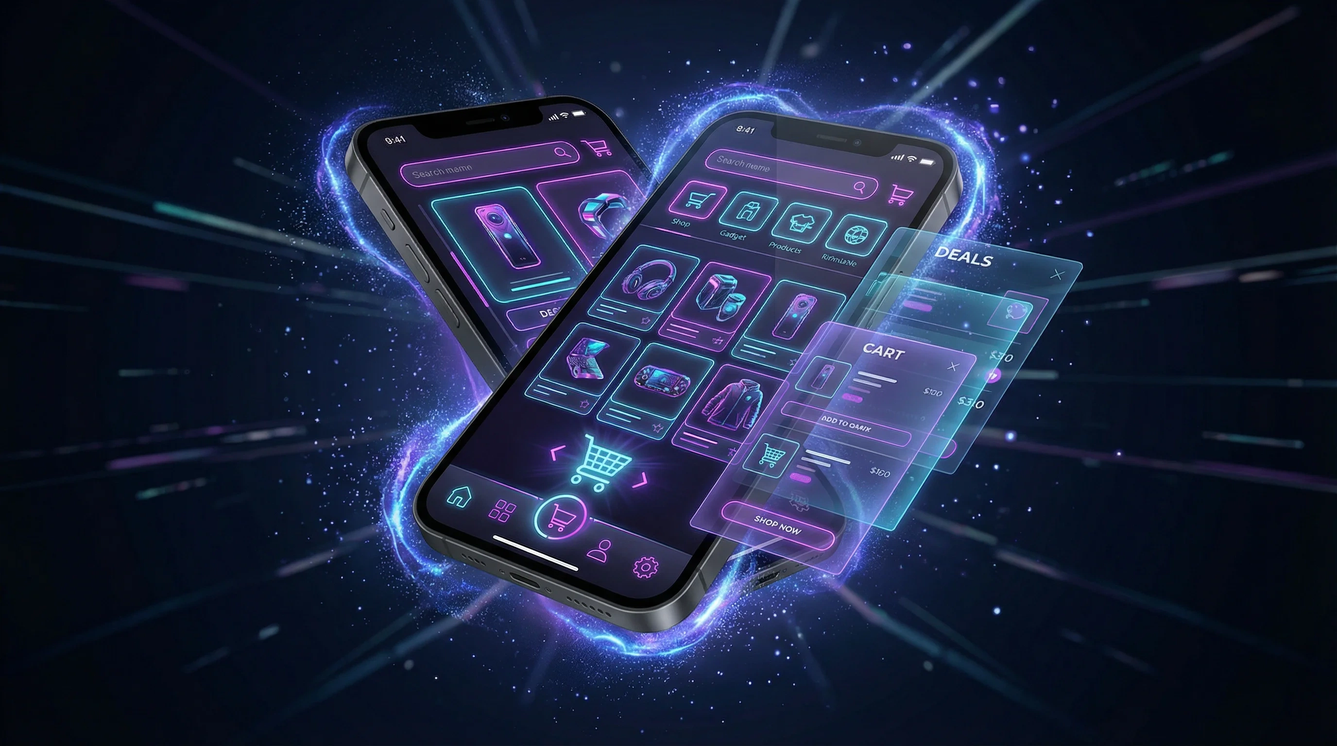 麻豆视频 | 独家影视衍生品发售 | 麻豆官方授权，限量珍藏APP界面展示 - 赛博朋克风格移动端购物体验